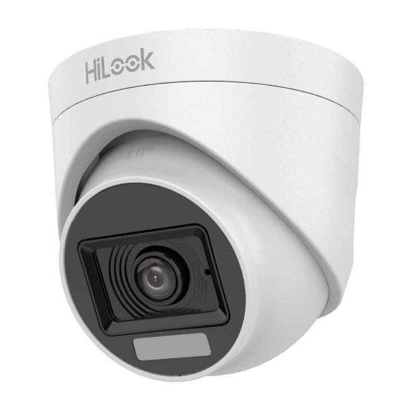 Imagem de Camera HiLook 2MP Turret Dual Light Audio Indoor THC-T127-LPS(2.8mm) - 327801179