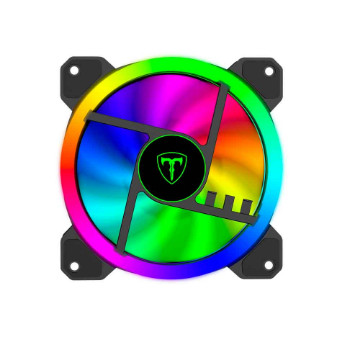 Mostrar detalhes de KIT COOLER T-DAGGER 120X120X25MM C/ 3 FANS RGB PRETO - T-TGF513 Imagem de KIT COOLER T-DAGGER 120X120X25MM C/ 3 FANS RGB PRETO - T-TGF513