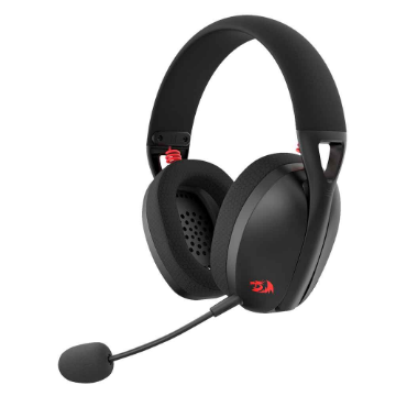 Mostrar detalhes de Headset Gamer Sem Fio Redragon IRE PRO, Bluetooth, com Microfone - H848 Imagem de Headset Gamer Sem Fio Redragon IRE PRO, Bluetooth, com Microfone - H848