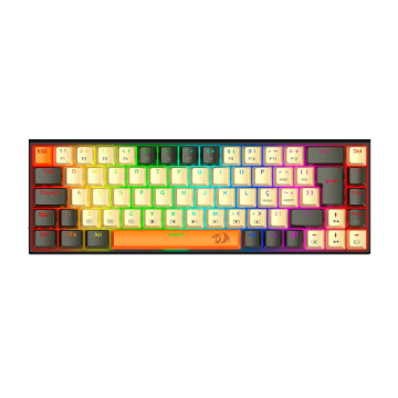 Mostrar detalhes de TECLADO REDRAGON MECANICO GAMER RYZE  BEGE PRETO E LARANJA RGB K633CGO-RGB (PT-BROWN) Imagem de TECLADO REDRAGON MECANICO GAMER RYZE  BEGE PRETO E LARANJA RGB K633CGO-RGB (PT-BROWN)
