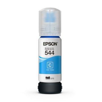 Mostrar detalhes de Garrafa de Tinta Epson T544, 65 Ml - Ciano - T544222-BR Imagem de Garrafa de Tinta Epson T544, 65 Ml - Ciano - T544222-BR