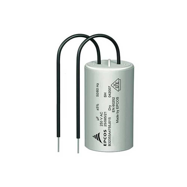 Imagem de CAPACITOR DE MOTOR 12UF X 250V 35MM C20113 PPA