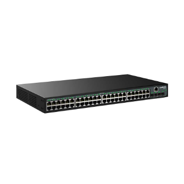 Mostrar detalhes de Switch Gerenciável Intelbras S2352G-A, 48P Gigabit Ethernet, 4P SFP - 4760110 Imagem de Switch Gerenciável Intelbras S2352G-A, 48P Gigabit Ethernet, 4P SFP - 4760110