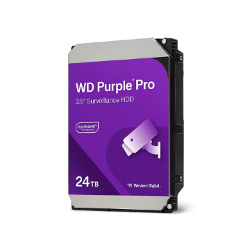 Mostrar detalhes de HD WD Purple PRO Surveillance, 24TB, 3.5", 7200RPM, 512MB, SATA 6GB/s - WD240PURP Imagem de HD WD Purple PRO Surveillance, 24TB, 3.5", 7200RPM, 512MB, SATA 6GB/s - WD240PURP