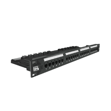 Mostrar detalhes de Patch Panel Cat.6 Furukawa Sohoplus, 24 Portas, T568a/B, Com Guia - 35050439 Imagem de Patch Panel Cat.6 Furukawa Sohoplus, 24 Portas, T568a/B, Com Guia - 35050439