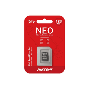 Mostrar detalhes de Cartão de Memória microSD Hiksemi NEO HS-TF-C1, 128GB, MicroSDXC - HS-TF-C1/128G Imagem de Cartão de Memória microSD Hiksemi NEO HS-TF-C1, 128GB, MicroSDXC - HS-TF-C1/128G