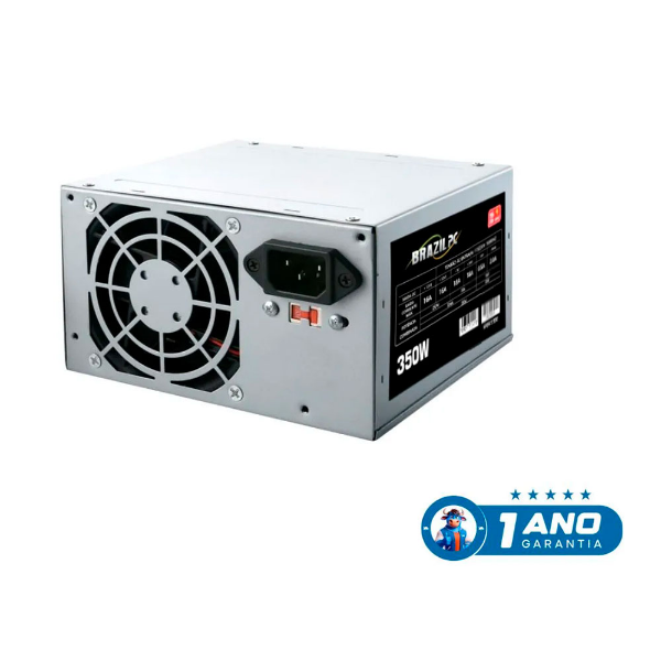 Imagem de FONTE DE ALIMENTACAO BRAZIL PC ATX 350W BPC-325-B SMT V1