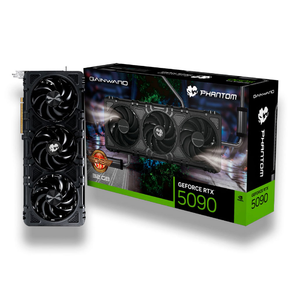 Imagem de PLACA DE VIDEO GAINWARD GEFORCE RTX 5090 PHANTOM GS 32GB GDDR7 512BITS NE75090S19R5-GB2020P