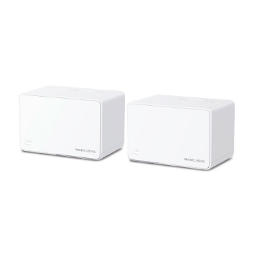 Mostrar detalhes de ROTEADOR MESH WI-FI 6 MERCUSYS HALO H80 X (2-PACK) AX3000 DUALBAND 3 PORTAS GIGABIT Imagem de ROTEADOR MESH WI-FI 6 MERCUSYS HALO H80 X (2-PACK) AX3000 DUALBAND 3 PORTAS GIGABIT
