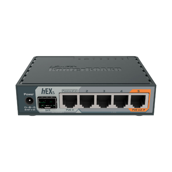 Imagem de ROTEADOR ROUTER BOARD RB760IGS HEX S - MIKROTIK