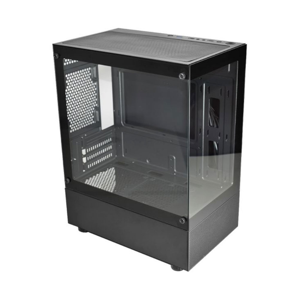 Imagem de GABINETE GAMER K-MEX AQUARIO CG-01TW MEDUSA PRETO MICRO ATX SEM FAN