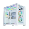 Imagem de GABINETE GAMER K-MEX AQUARIO CG-W415 BRANCO MICRO ATX SEM FAN