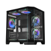 Imagem de GABINETE GAMER K-MEX AQUARIO CG-0620 ANGULO PRETO MICRO ATX SEM FAN