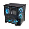 Imagem de GABINETE GAMER K-MEX AQUARIO CG-0620 ANGULO PRETO MICRO ATX SEM FAN