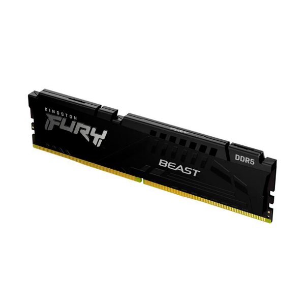 Imagem de MEMORIA KINGSTON FURY BEAST 32GB DDR5 5600MT/s 1.25V BLACK DESKTOP - KF556C36BBE-32