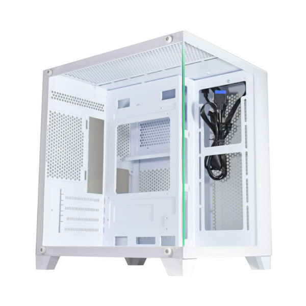Imagem de GABINETE GAMER K-MEX AQUARIO CG-W405 BRANCO MICRO ATX COM FAN