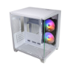 Imagem de GABINETE GAMER K-MEX AQUARIO CG-W405 BRANCO MICRO ATX COM FAN