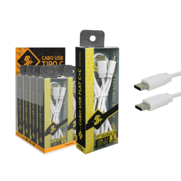 Mostrar detalhes de CABO SANTANA TIPO C 5GB 1.20M BRANCO - 018-0051 Imagem de CABO SANTANA TIPO C 5GB 1.20M BRANCO - 018-0051