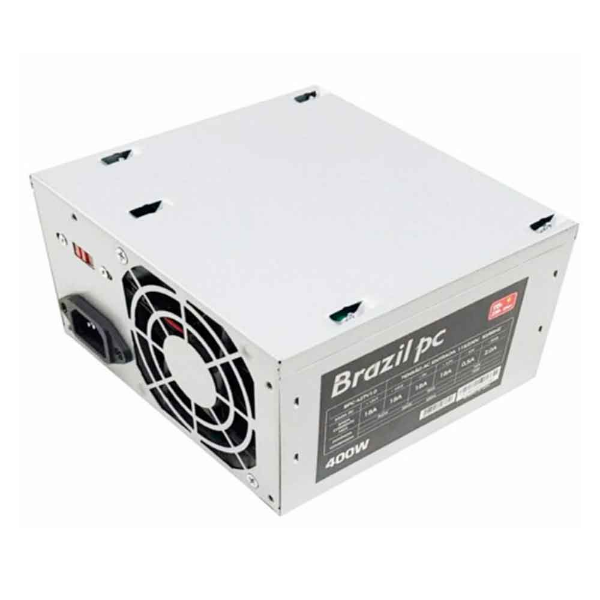 Imagem de FONTE DE ALIMENTACAO ATX 400W REAL BRAZILPC BPC-S427V1.0 24 PINOS OEM