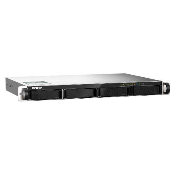 Imagem de STORAGE NAS QNAP 4 BAIAS MARVELL OCTEON TX2 CN9130 4 CORE,2.2 GHZ,4GB,2X 2.5 GBE,RACK -TS-435XEU-4G