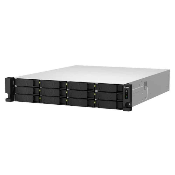 Imagem de STORAGE NAS QNAP 18 BAIAS INTEL XEON E-2334 4 CORE, 3.4 GHZ,16GB, 2x 2.5 GBE TS-H1887XU-RP-E2334-16G