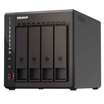 Mostrar detalhes de STORAGE NAS QNAP 4 BAIAS INTEL CELERON J6412, 4 CORE, 2.6 GHZ, 8GB, 2x 2.5 GBE, TORRE - TS-453E-8G Imagem de STORAGE NAS QNAP 4 BAIAS INTEL CELERON J6412, 4 CORE, 2.6 GHZ, 8GB, 2x 2.5 GBE, TORRE - TS-453E-8G