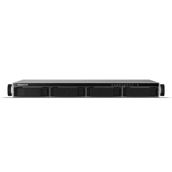 Imagem de STORAGE NAS QNAP 4 BAIAS INTEL CELERON N5095 4 CORE, 2.9 GHZ, 8 GB, 2x 2.5 GBE,RACK 1U - TS-464EU-8G