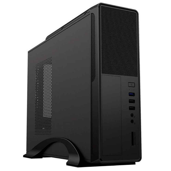 Imagem de GABINETE GAMER GAMEMAX S612 SLIM M-ATX SFF PRETO - S612-SE