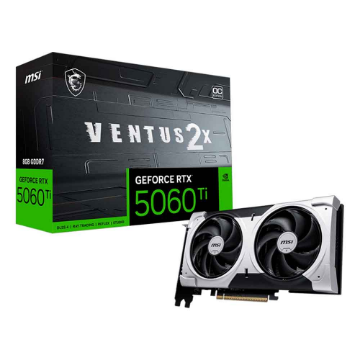 Hd Store PLACA DE VIDEO MSI GEFORCE RTX 5060 TI VENTUS 2X OC PLUS 8GB GDDR7 128BITS 912-V536-024 image