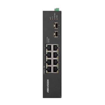 Mostrar detalhes de SWITCH L2 INDUSTRIAL HIKVISION DS-3T0510HP-E/HS 10 PORTAS GIGABIT 8 PORTAS WATCHDOG POE 2 HI-POE ATIVO 802.3 AF/AT 2 PORTAS UPLINK 2 GBIC SFP FIBRA  Imagem de SWITCH L2 INDUSTRIAL HIKVISION DS-3T0510HP-E/HS 10 PORTAS GIGABIT 8 PORTAS WATCHDOG POE 2 HI-POE ATIVO 802.3 AF/AT 2 PORTAS UPLINK 2 GBIC SFP FIBRA