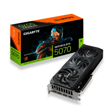 Hd Store PLACA DE VIDEO GIGABYTE GEFORCE RTX 5070 WINDFORCE SFF 12GB GDDR7 192BITS GV-N5070WF3-12GD image