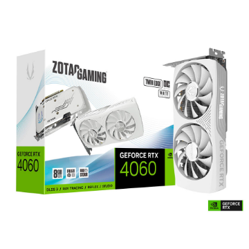 Mostrar detalhes de PLACA DE VIDEO ZOTAC GEFORCE RTX 4060 TWIN EDGE OC WHITE 8GB GDDR6 128BITS ZT-D40600Q-10M Imagem de PLACA DE VIDEO ZOTAC GEFORCE RTX 4060 TWIN EDGE OC WHITE 8GB GDDR6 128BITS ZT-D40600Q-10M