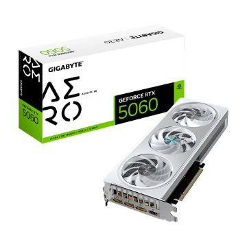 Hd Store PLACA DE VIDEO GIGABYTE GEFORCE RTX 5060 AERO OC 8GB GDDR7 128BITS GV-N5060AEROOC-8GD image