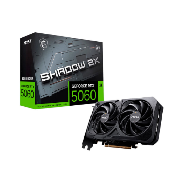Hd Store PLACA DE VIDEO MSI GEFORCE RTX 5060 SHADOW 2X OC 8GB GDDR7 128BITS 912-V537-037 image