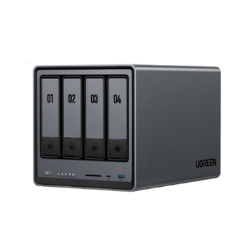 Mostrar detalhes de STORAGE NAS UGREEN TORRE S/HD 4 BAIAS INTEL PENTIUM GOLD 8505 LAN 10GBE + 2.5GB - DXP4800 PLUS Imagem de STORAGE NAS UGREEN TORRE S/HD 4 BAIAS INTEL PENTIUM GOLD 8505 LAN 10GBE + 2.5GB - DXP4800 PLUS