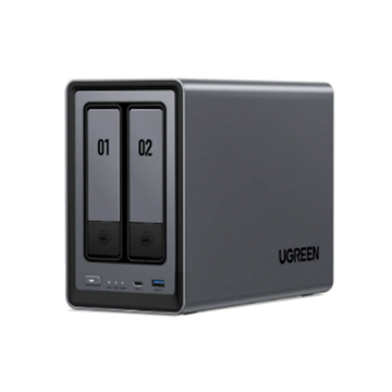 Mostrar detalhes de STORAGE NAS UGREEN TORRE S/HD 2 BAIAS INTEL N100 QUAD-CORE + 2.5GBE - DXP2800 Imagem de STORAGE NAS UGREEN TORRE S/HD 2 BAIAS INTEL N100 QUAD-CORE + 2.5GBE - DXP2800