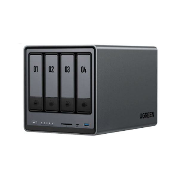 Imagem de STORAGE NAS UGREEN TORRE S/HD 4 BAIAS INTEL N100 QUAD-CORE + 2P LAN 2.5GBE - DXP4800
