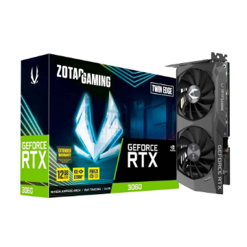 Hd Store PLACA DE VIDEO ZOTAC GEFORCE RTX 3060 TWIN EDGE 12GB GDDR6 192BITS ZT-A30600E-10M image