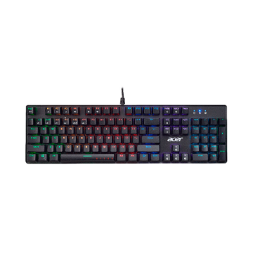 Mostrar detalhes de TECLADO GAMER ACER MECANICO USB NITRO NKW202 RGB PRETO SWITCH AZUL Imagem de TECLADO GAMER ACER MECANICO USB NITRO NKW202 RGB PRETO SWITCH AZUL