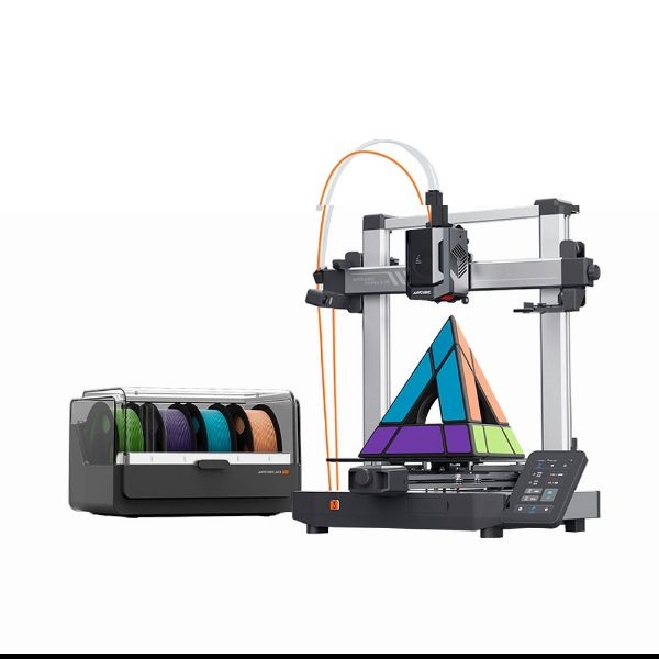 Imagem de IMPRESSORA 3D ANYCUBIC KOBRA 3 V2 COMBO - K3VCBK0A-B