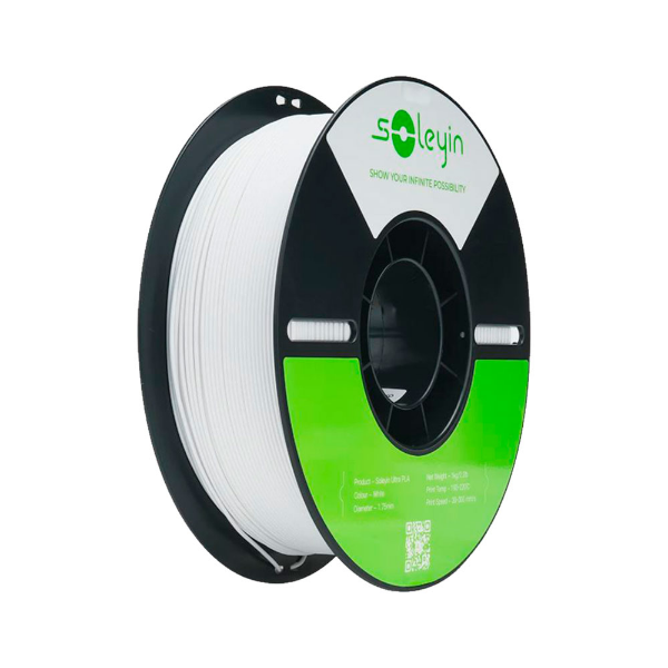 Imagem de FILAMENTO CREALITY SOLEYIN ULTRA PLA (BRANCO) 1,75MM 3301010505
