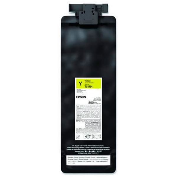 Imagem de TINTA ULTRACHROME GS3 EPSON T51N420 AMARELO 800ML