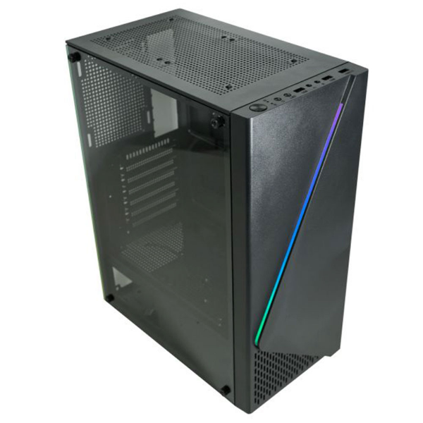 Imagem de GABINETE GAMER K-MEX CG-11C5 DEMON PAINEL LED - CG11C5RH0010B0X