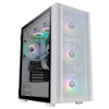 Imagem de GABINETE THERMALTAKE H570 TG/SNOW/F.MESH/MID-TOWER/3ARGB 120MM - CA-1T9-00M6WN-01