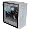 Imagem de GABINETE THERMALTAKE H570 TG/SNOW/F.MESH/MID-TOWER/3ARGB 120MM - CA-1T9-00M6WN-01
