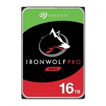 Mostrar detalhes de HD SEAGATE IRONWOLF PRO NAS 16TB 3,5" CACHE 256MB 7200RPM SATA  ST16000NT001 Imagem de HD SEAGATE IRONWOLF PRO NAS 16TB 3,5" CACHE 256MB 7200RPM SATA  ST16000NT001