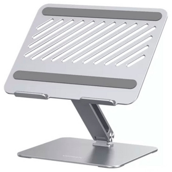 Imagem de BASE/SUPORTE UGREEN PARA TABLET COM HASTE DUPLA AJUSTAVEL ALUMINIO PRATA - LP339