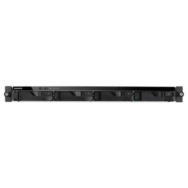 Imagem de STORAGE NAS ASUSTOR RACK S/HD 4 BAIAS INTEL ATOM C3538 2 PORTAS LAN 1GB E 2 2.5GB - AS6504RS-US
