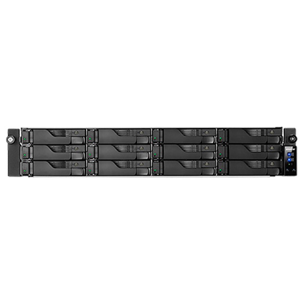 Imagem de STORAGE NAS ASUSTOR RACK S/HD 12 BAIAS INTEL ATOM C3538 2 PORTAS LAN 1GB E 2 2.5GB - AS6512RD-US