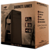 Imagem de GABINETE GAMER C3TECH MT-G40BK SEM FONTE PRETO
